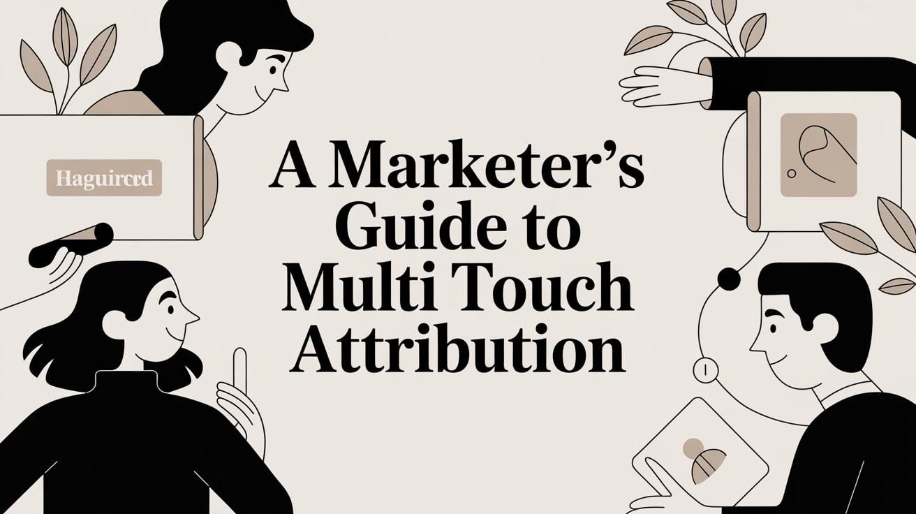 A Marketer’s Guide to Multi Touch Attribution